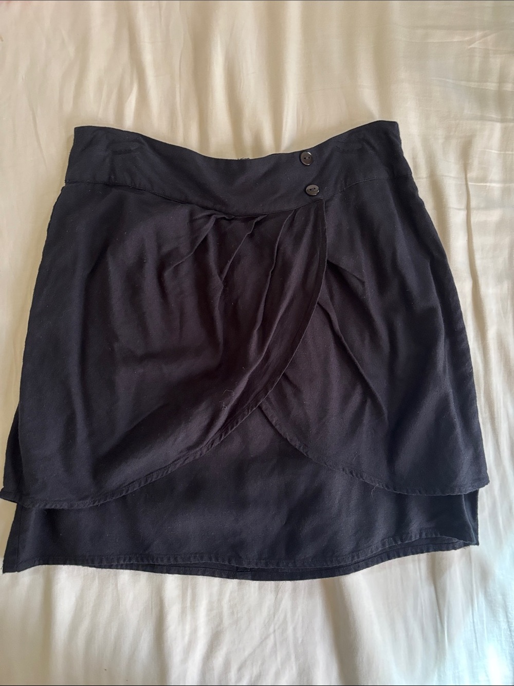 Kimchi Blue faux wrap mini skirt